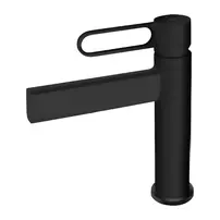 Baterie lavoar FDesign Zaffiro monocomanda negru mat
