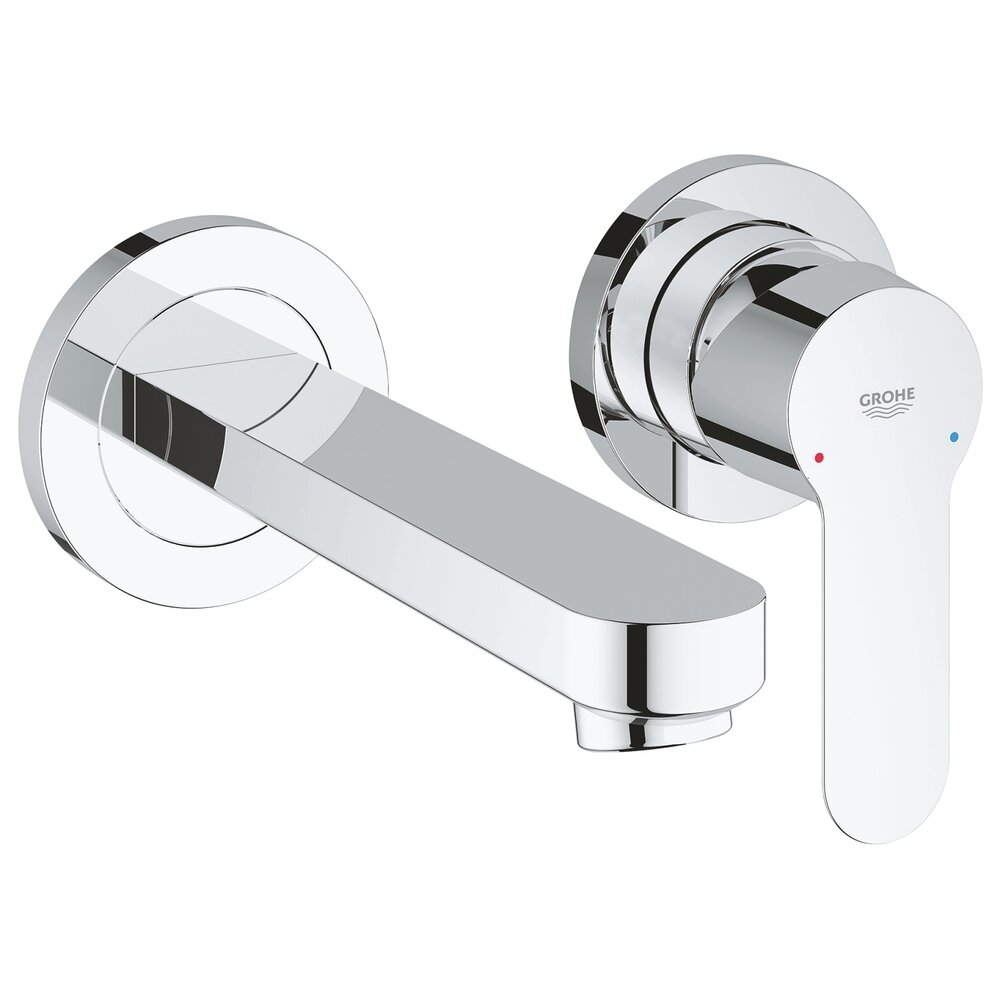 Baterie lavoar incastrata Grohe BauEdge crom corp incastrat inclus Baterie lavoar incastrata Grohe BauEdge crom corp incastrat inclus