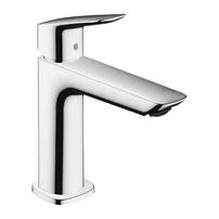 Baterie lavoar Hansgrohe Rebris E crom lucios cu ventil Pop-Up