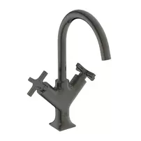 Baterie lavoar Ideal Standard Atelier Joy Neo gri Magnetic Grey cu ventil dubla comanda