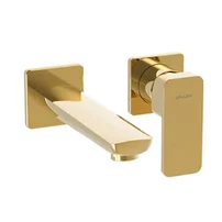Baterie lavoar incastrata Valvex Loft Gold monocomanda auriu lucios