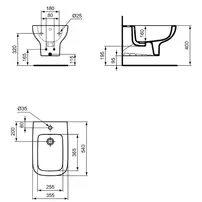 Bideu suspendat Ideal Standard i.Life A picture - 2