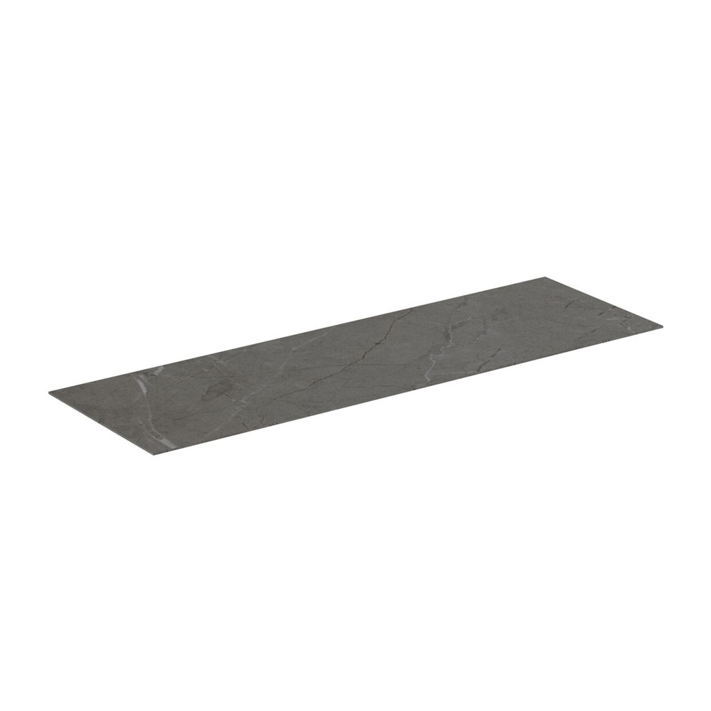 Blat ceramic pentru lavoar Ideal Standard Atelier Conca 160 cm finisaj gri deschis Blat ceramic pentru lavoar Ideal Standard Atelier Conca 160 cm finisaj gri deschis