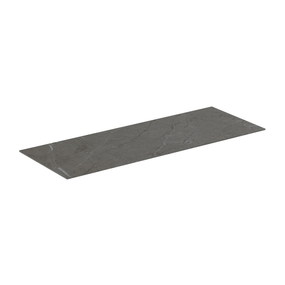 Blat ceramic pentru lavoar Ideal Standard Atelier Conca finisaj gri deschis 100 cm 100