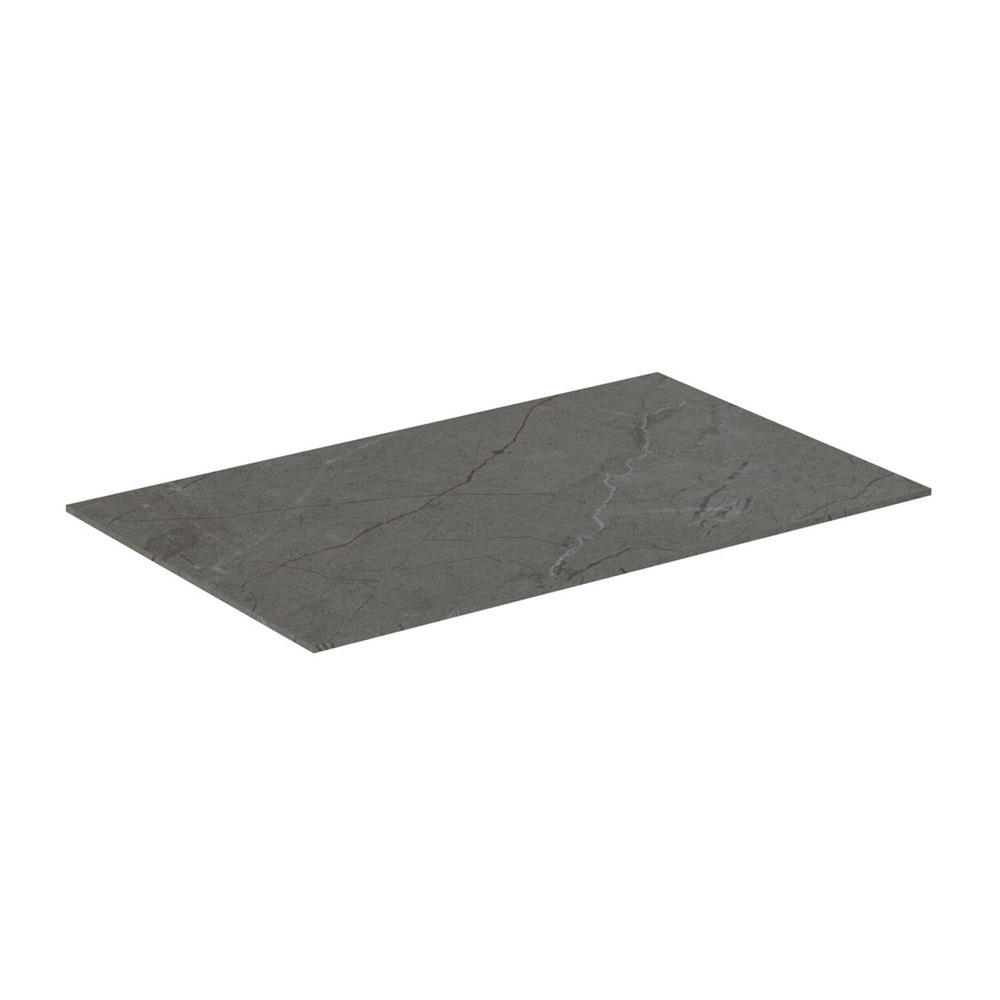 Blat ceramic pentru lavoar Ideal Standard Atelier Conca finisaj gri deschis 60 cm Blat ceramic pentru lavoar Ideal Standard Atelier Conca finisaj gri deschis 60 cm