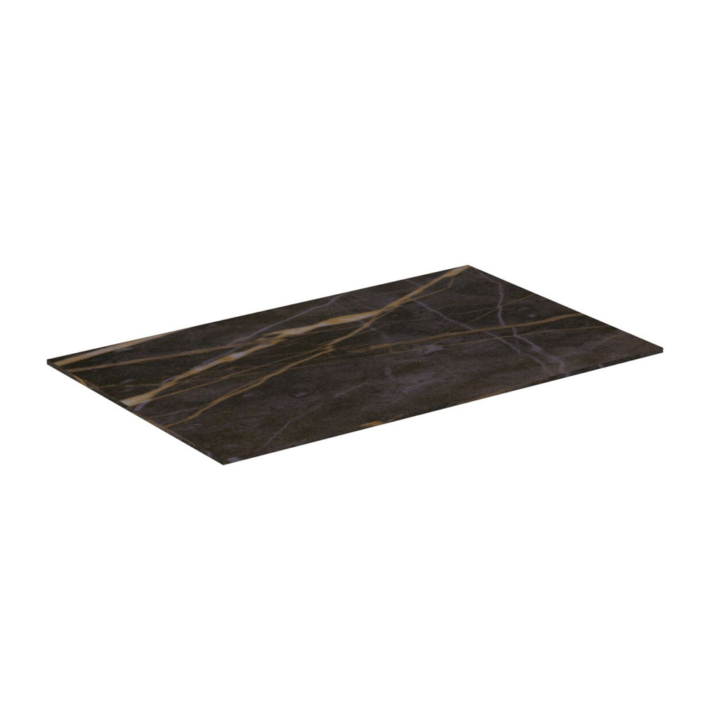 Blat ceramic pentru lavoar Ideal Standard Atelier Conca finisaj negru marmura 60 cm Blat ceramic pentru lavoar Ideal Standard Atelier Conca finisaj negru marmura 60 cm