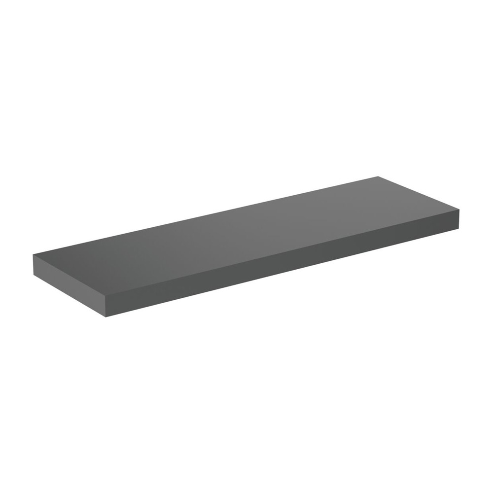 Blat pentru lavoar Ideal Standard Atelier Conca fara decupaj antracit mat 160 cm Blat pentru lavoar Ideal Standard Atelier Conca fara decupaj antracit mat 160 cm