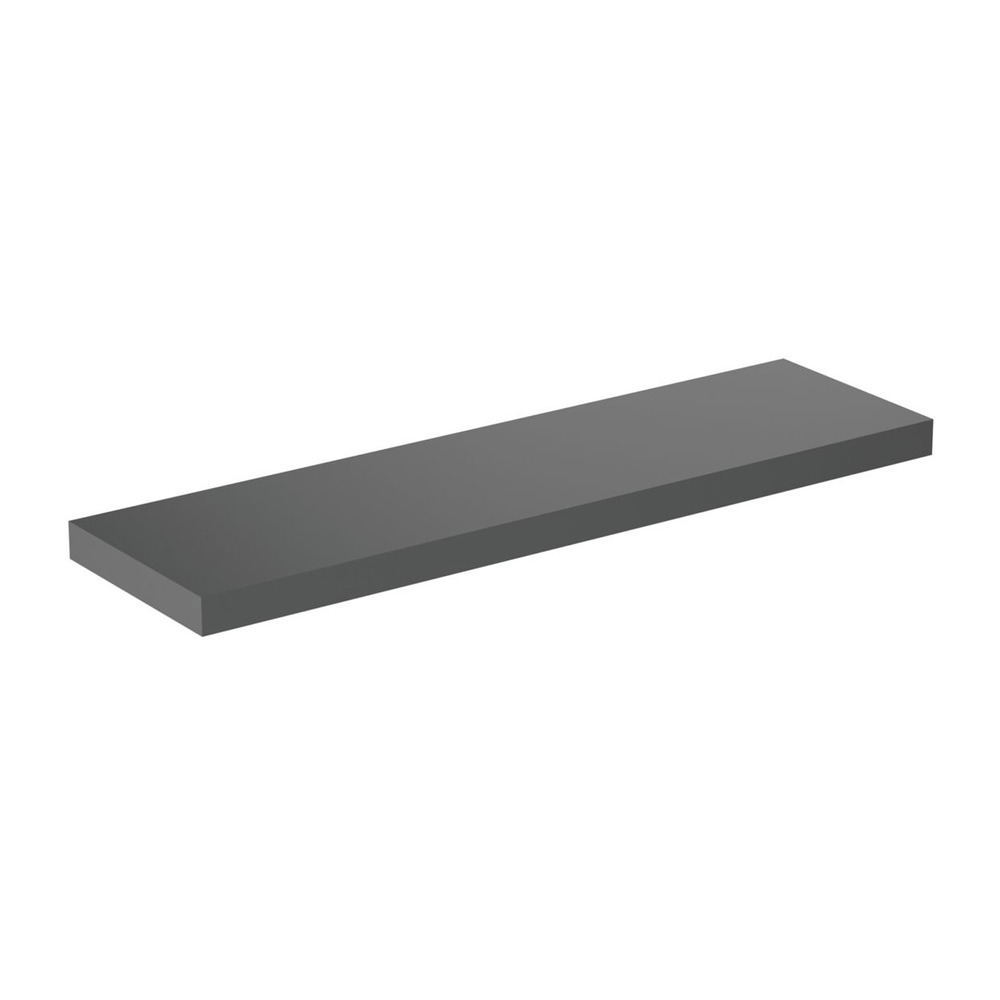 Blat pentru lavoar Ideal Standard Atelier Conca fara decupaj antracit mat 180 cm Blat pentru lavoar Ideal Standard Atelier Conca fara decupaj antracit mat 180 cm