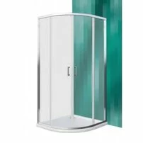 Cabina dus cu cadita de dus semirotunda cu usi glisante Roth Lega Line LLR2 900 90x90 picture - 5