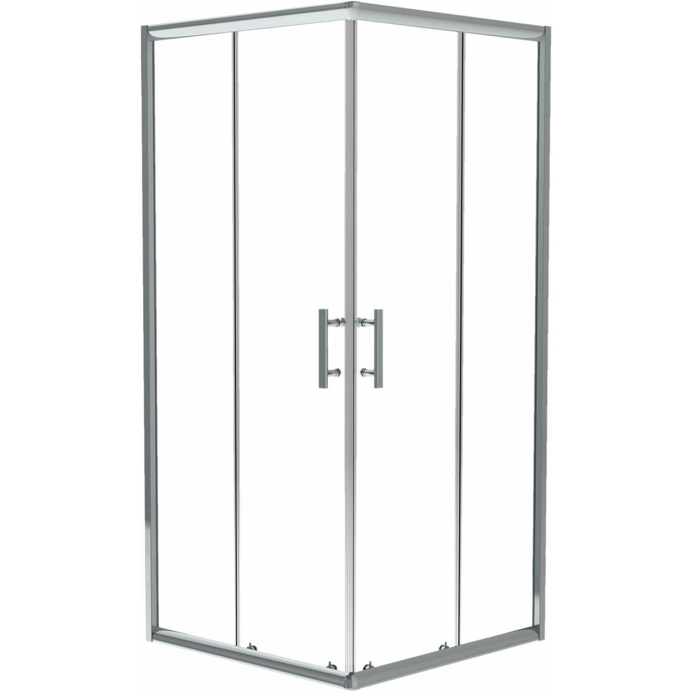 Cabina de dus patrata Deante Jasmin Plus cu usi culisante 90x90cm finisaj crom Deante