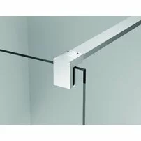 Paravan de dus tip Walk-in SanSwiss Easy STR4P 80 cm sticla securizata 8mm anticalcar picture - 5