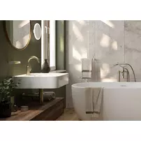 Cada freestanding din acril Deante Alpinia alb 170x80cm picture - 5