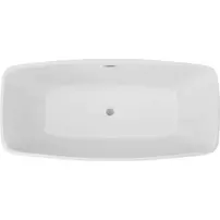 Cada freestanding din acril Deante Anemon alb 150x72cm picture - 2