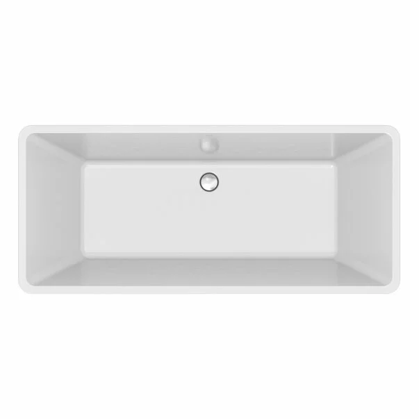 Cada freestanding rectangulara Cersanit Crea 160x72 cm picture - 3