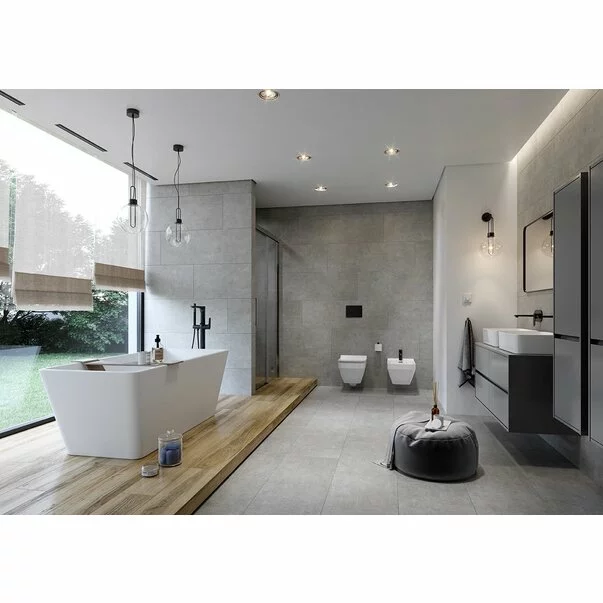 Cada freestanding rectangulara Cersanit Crea 160x72 cm picture - 2