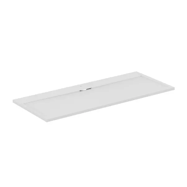 Cadita de dus dreptunghiulara Ideal Standard i.life Ultra Flat S alb pur 170x70 cm