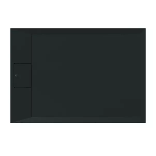 Cadita de dus dreptunghiulara Ideal Standard i.life Ultra Flat S negru intens 100x70 cm picture - 4