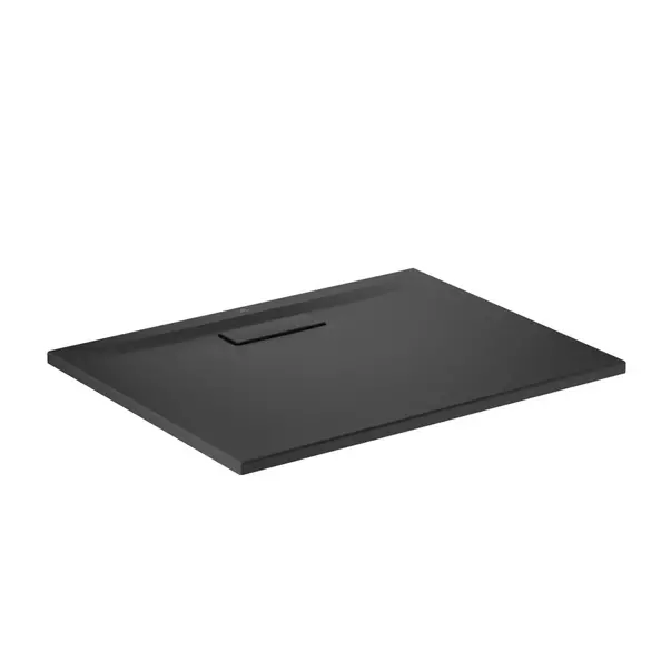 Cadita de dus dreptunghiulara Ideal Standard Ultra Flat New negru mat 90x70 cm picture - 2