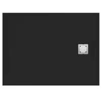 Cadita de dus dreptunghiulara Ideal Standard Ultra Flat S 120x100 cm negru intens