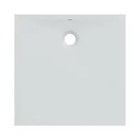 Cadita de dus patrata Geberit Olona alb 90x90 cm