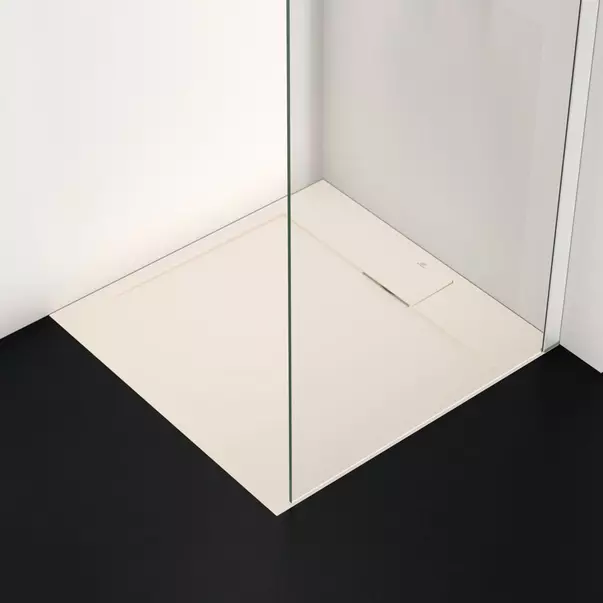 Cadita de dus patrata Ideal Standard i.life Ultra Flat S nisipiu 80x80 cm picture - 2