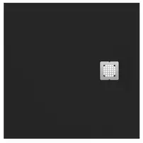 Cadita de dus patrata Ideal Standard Ultra Flat S 80x80 cm negru intens picture - 2