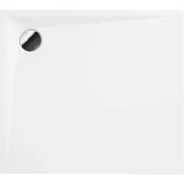 Cadita dus dreptunghiulara Deante Kerria Plus alb 80x90 cm picture - 2