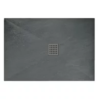 Cadita dus dreptunghiulara Rea Rock 80x120 gri