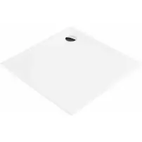 Cadita dus patrata Deante Kerria Plus alb 80 cm