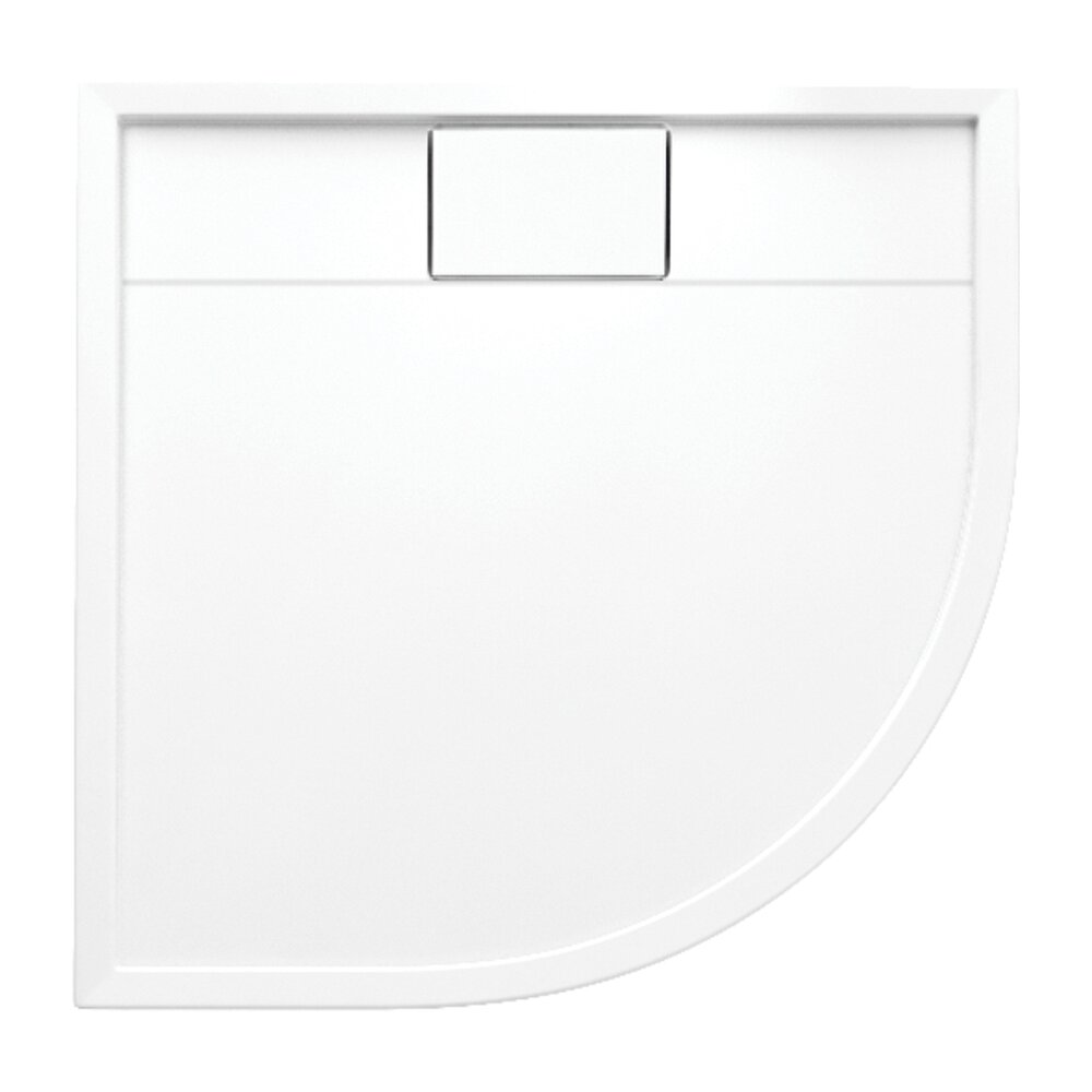 Cadita dus semirotunda Omnires Brooklyn alb lucios 90×90 cm Cadita dus semirotunda Omnires Brooklyn alb lucios 90×90 cm