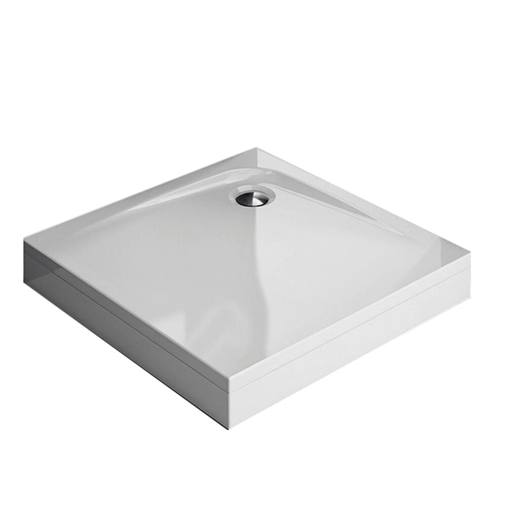 Cadita pentru dus Kolpasan Evelin Q cu masca si picioare incluse 80×80 cm KolpaSan