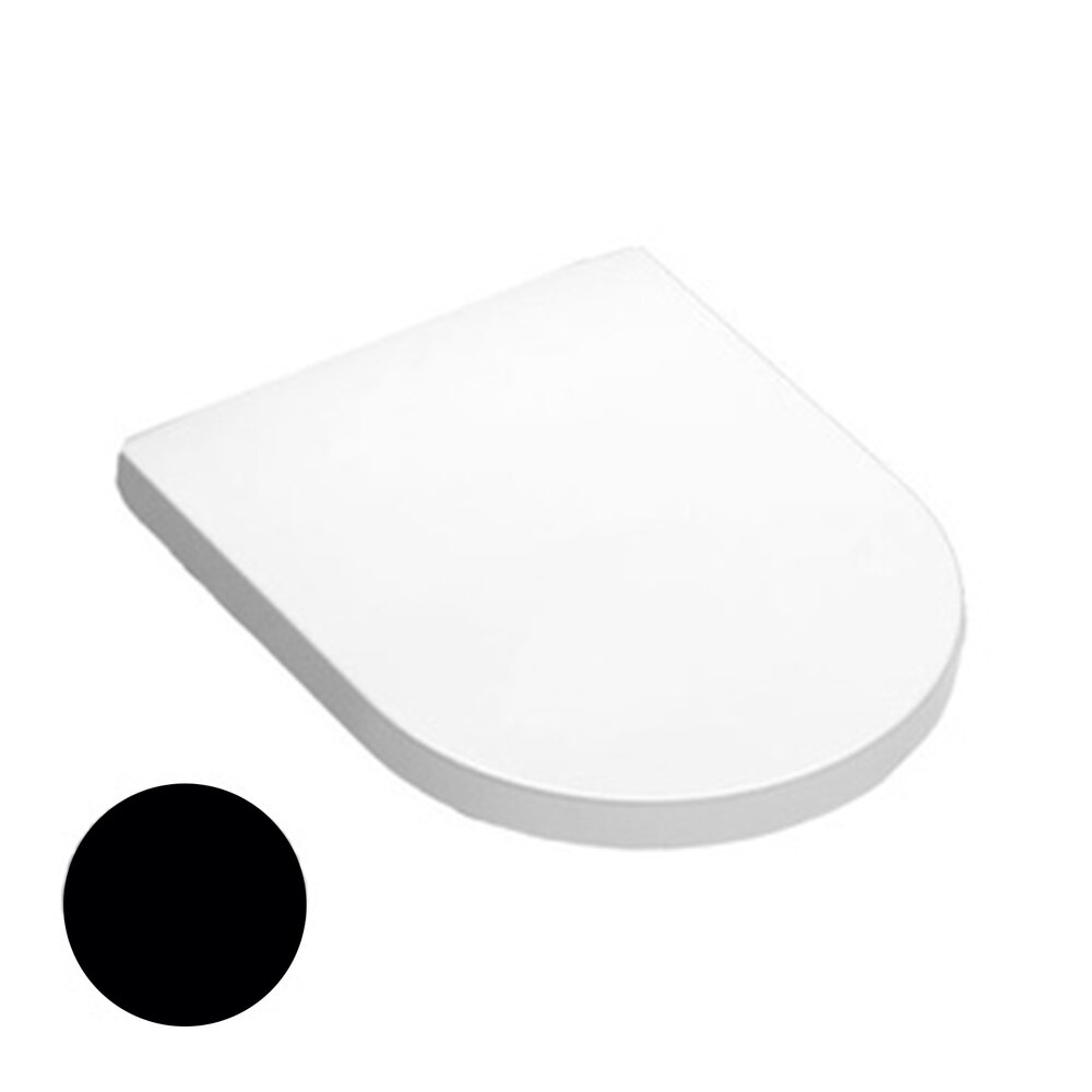 Capac vas wc clasic Hatria Fusion negru mat Hatria