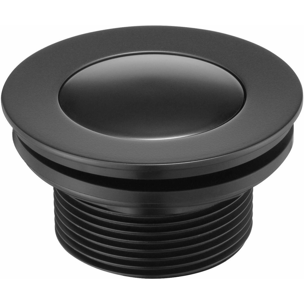 Capac ventil Deante Click-Clack negru Accesorii