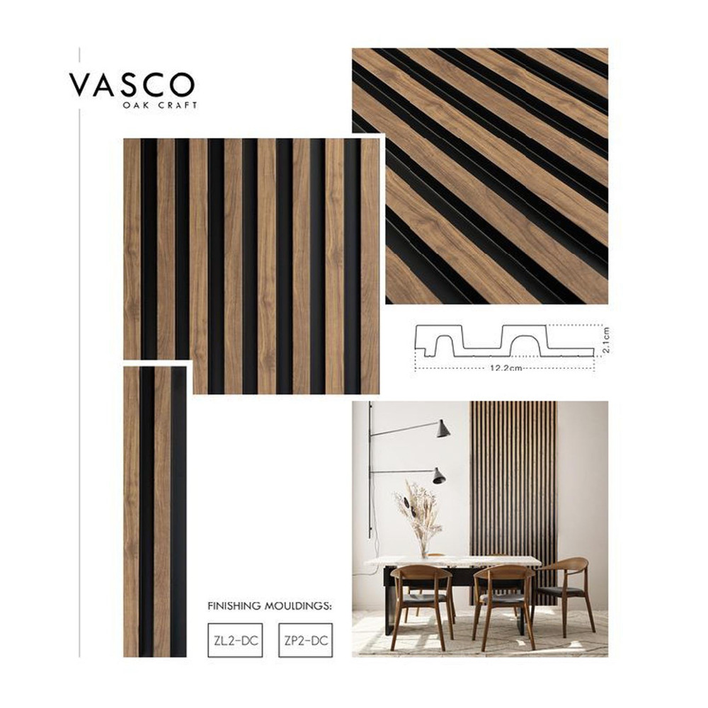 Capat panou riflaj dreapta Lamelio Vasco finisaj stejar artizanal 3.1×270 cm 3.1x270