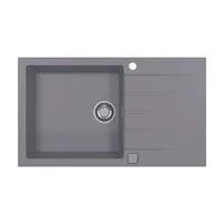 Chiuveta compozit Alveus Cadit 40 gri 86x50 cm