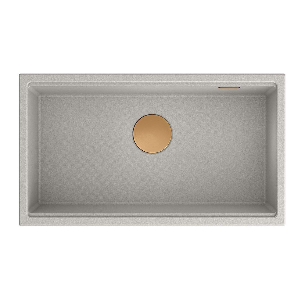 Chiuveta compozit Quadron Unique Clark gri – cupru 76×44 cm Chiuveta compozit Quadron Unique Clark gri – cupru 76×44 cm