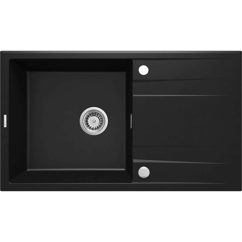 Chiuveta granit Deante Eridan 1 cuva cu picurator 50×86 cm negru Chiuveta granit Deante Eridan 1 cuva cu picurator 50×86 cm negru