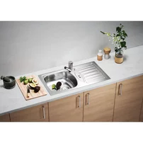 Chiuveta inox Alveus Basic 150 Leinen 78x44 cm dreapta picture - 4