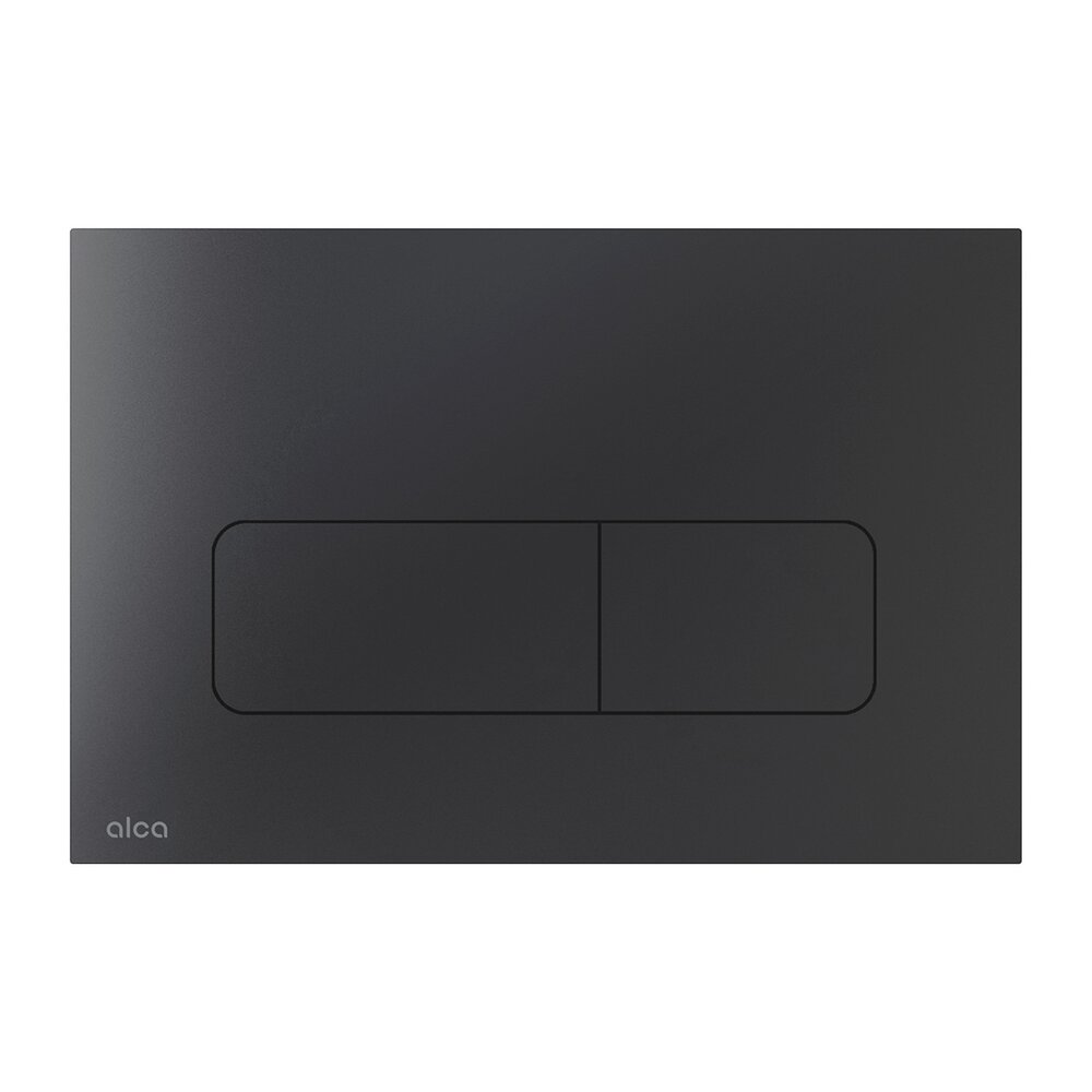 Clapeta de actionare Alcadrain Flat MOON-BLACK negru mat