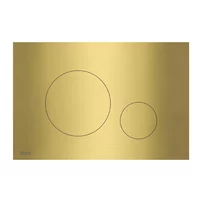 Clapeta de actionare Alcadrain Flat TURN-BRASS alama