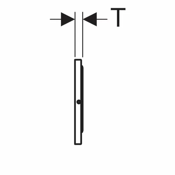 Clapeta de actionare Geberit Sigma10 antivandal otel inoxidabil crom mat picture - 4
