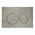 Clapeta de actionare Geberit Sigma21 aspect beton/inel crom picture - 1