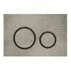 Clapeta de actionare Geberit Sigma21 aspect beton/inel negru picture - 1
