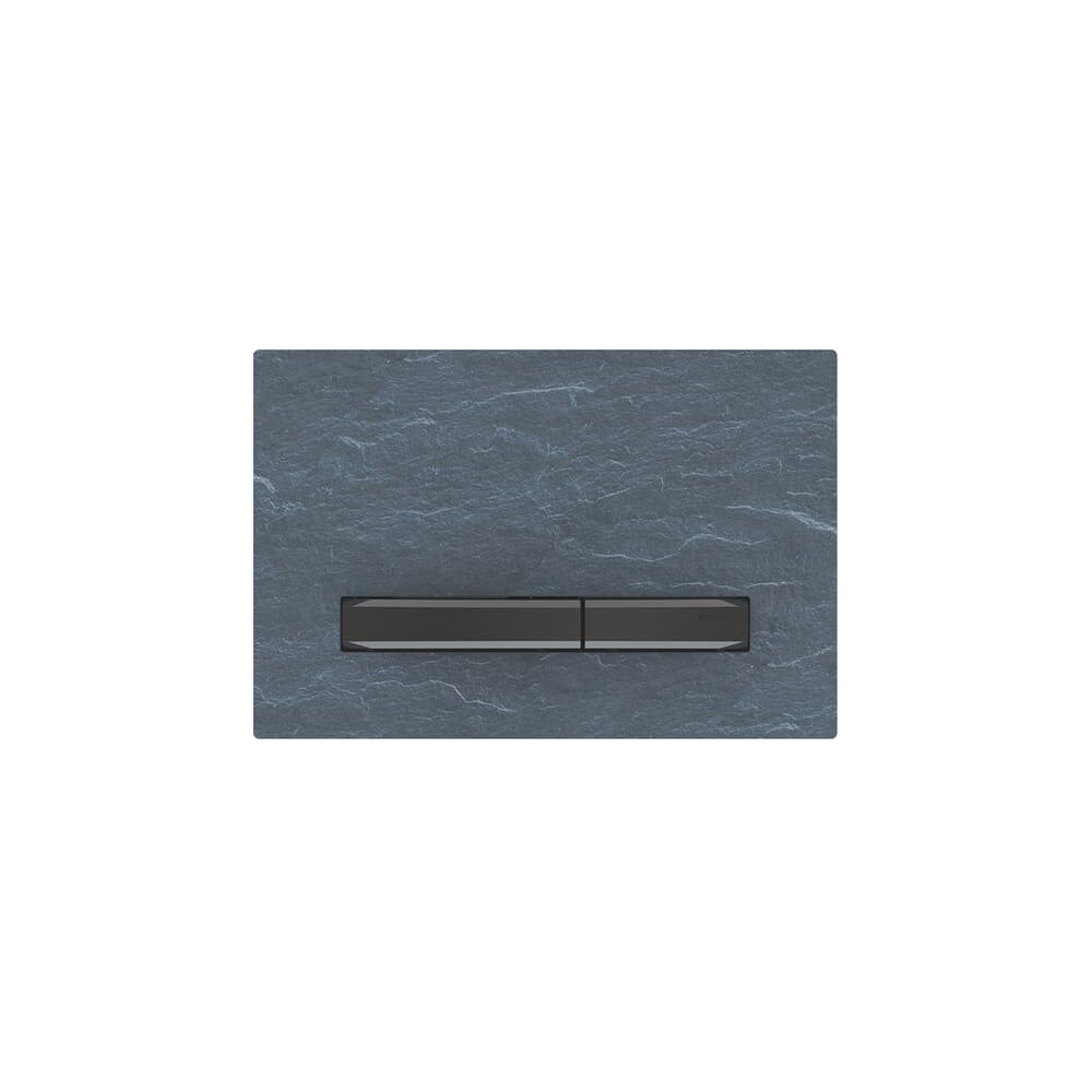 Clapeta de actionare Geberit Sigma50 ardezie mustang/butoane negru mat actionare