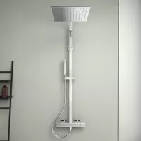 Coloana de dus cu termostat Ideal Standard Ceratherm C100 crom lucios palarie 1 functie picture - 6