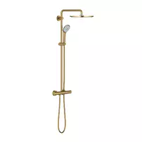 Coloana de dus cu baterie termostatata auriu periat Grohe Euphoria 310 Cool Sunrise