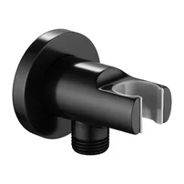 Cot de iesire cu suport para de dus Omnires  negru picture - 2