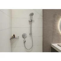 Cot de iesire dus Hansgrohe Fixfit E auriu lucios picture - 2