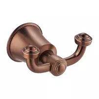 Cuier dublu Omnires Art Line cupru antic