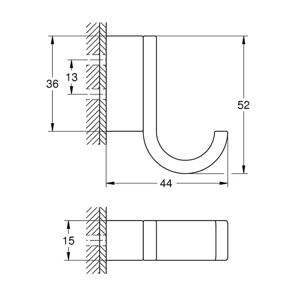 Cuier Grohe Selection crom lucios picture - 3